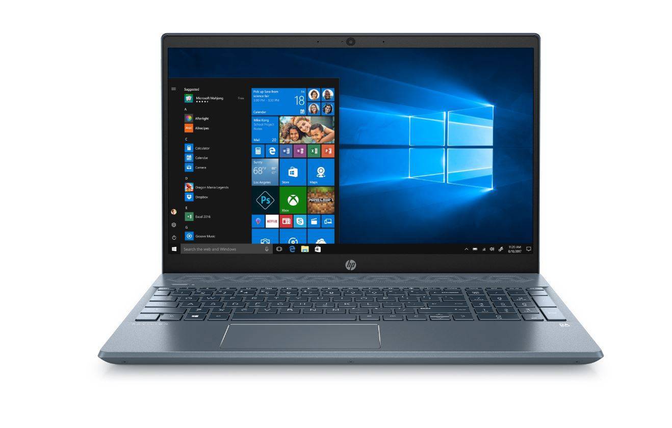 Ноутбук HP Pavilion 15-cs3090ur 15.6" FHD, Intel Core i5-1035G1, 8Gb, 256Gb SSD, no ODD, nVidia MX250 2Gb, Win10, синий