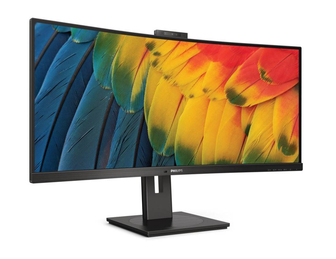 МОНИТОР 34" PHILIPS 34B2U6603CH/00 Black (VA, изогнутый, 3440x1440, 120Hz, 4 ms, 178°/178°, 350 cd/m, 50M:1, +HDMI 2.0)