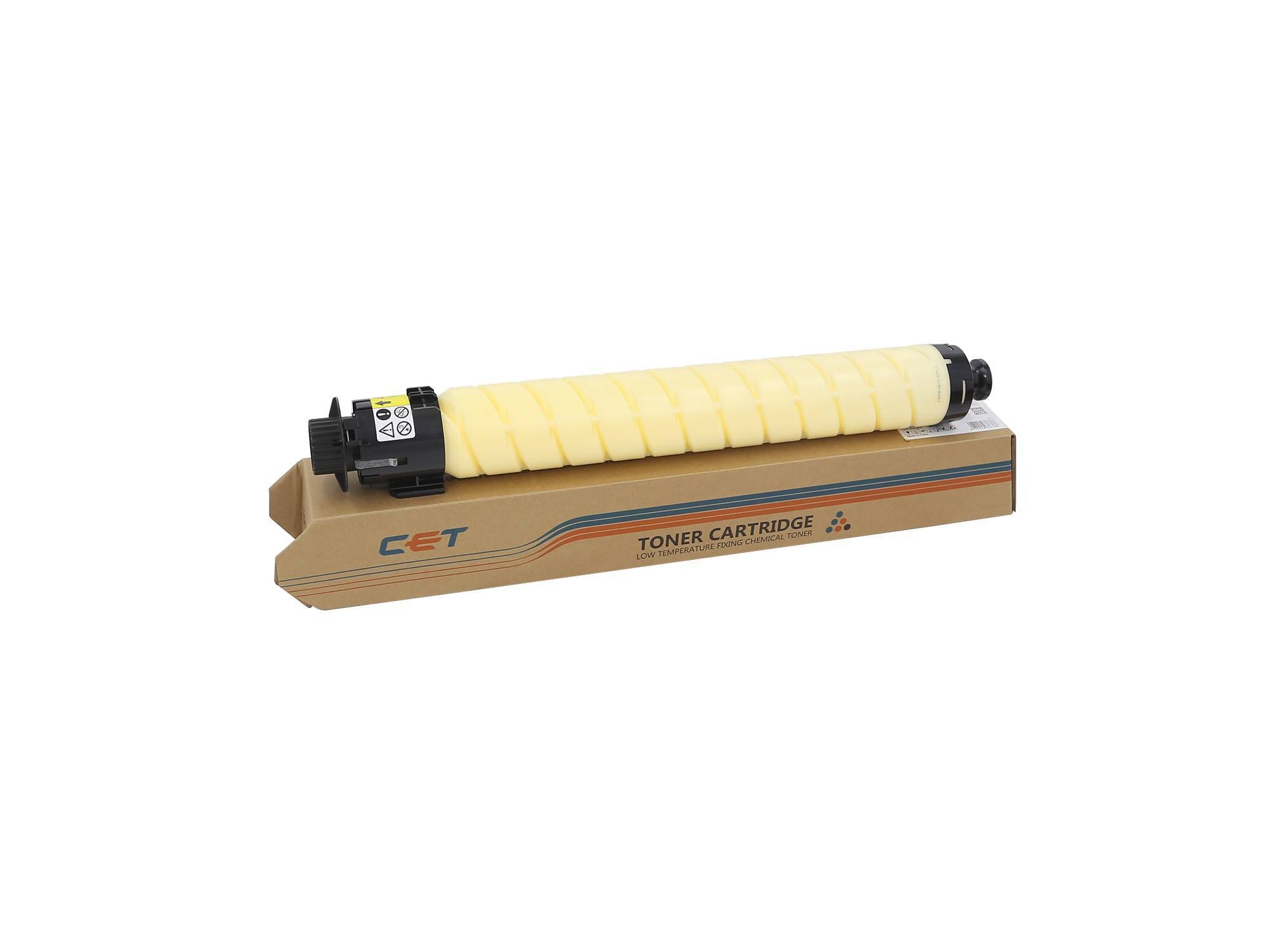 Тонер-картридж для RICOH IM C2010/C2510 Yellow (CPP, CPT) 292г, 18000 стр. (842592/842562) CET