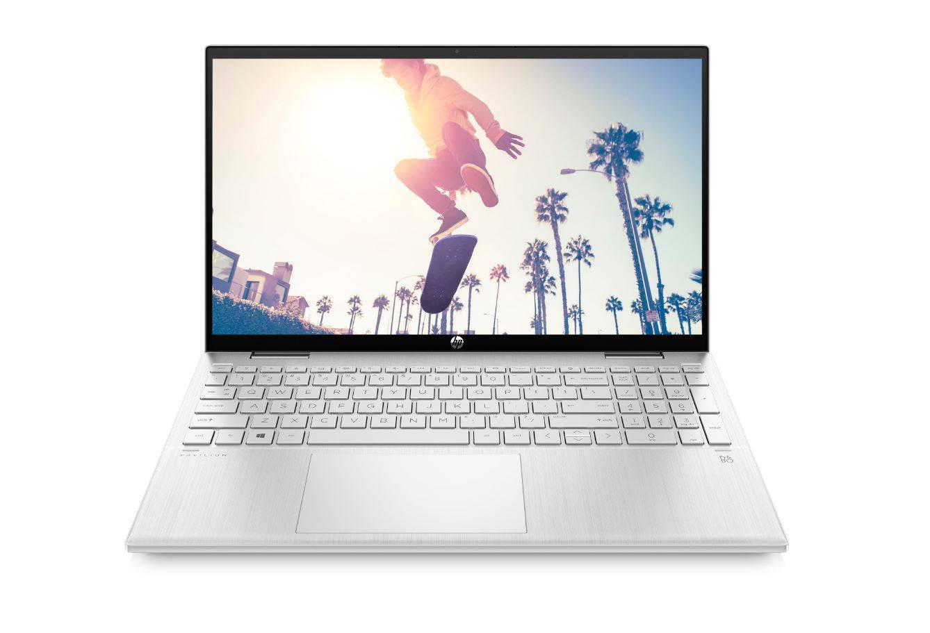 Ноутбук HP Pavilion x360 15-er0003ur 15.6" FHD Touch, Intel Core i3-1125G4, 8Gb, 512Gb SSD, no ODD, Win10, серебристый