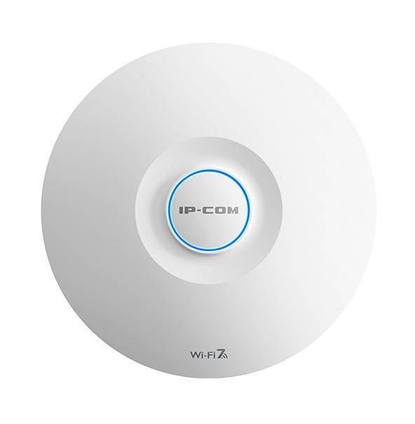 Потолочная двухдиапазонная точка доступа IP-COM Pro-7-LR BE5010, 2,4/5 ГГц, до 5 Гбит/с, 1x1 Гбит/с, PoE 1x2,5 Гбит/с