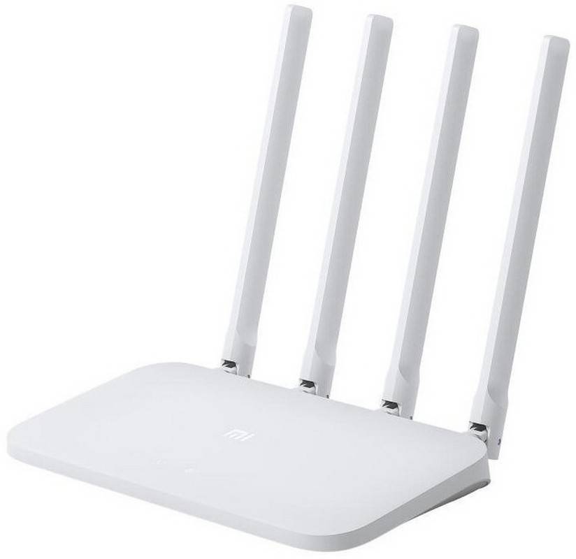 Xiaomi DVB4230GL Wi-Fi роутер Xiaomi Mi Router 4A, 2.4/ 5 ГГц, до 1.17 Гбит/с, LAN 2x100 Мбит/с, WAN 1x100 Мбит/с, белый