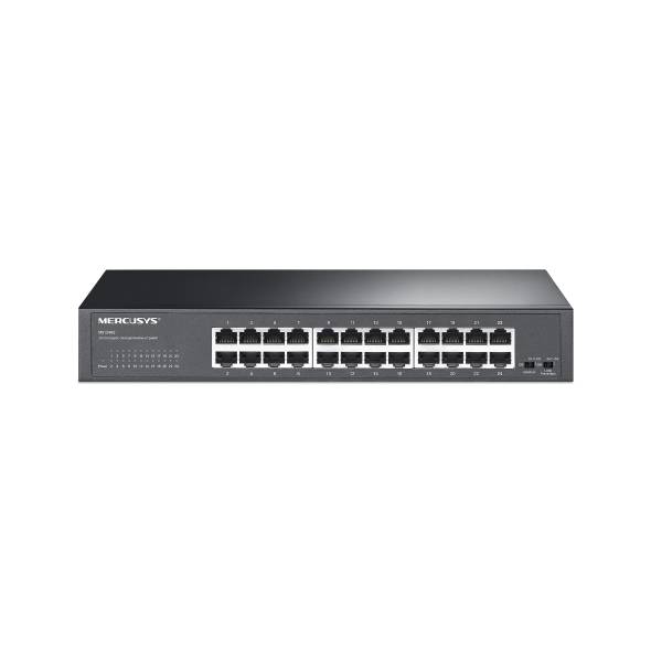 Mercusys MS124GS Коммутатор с 24 гигабитными портами для размещения на столе или в стойке