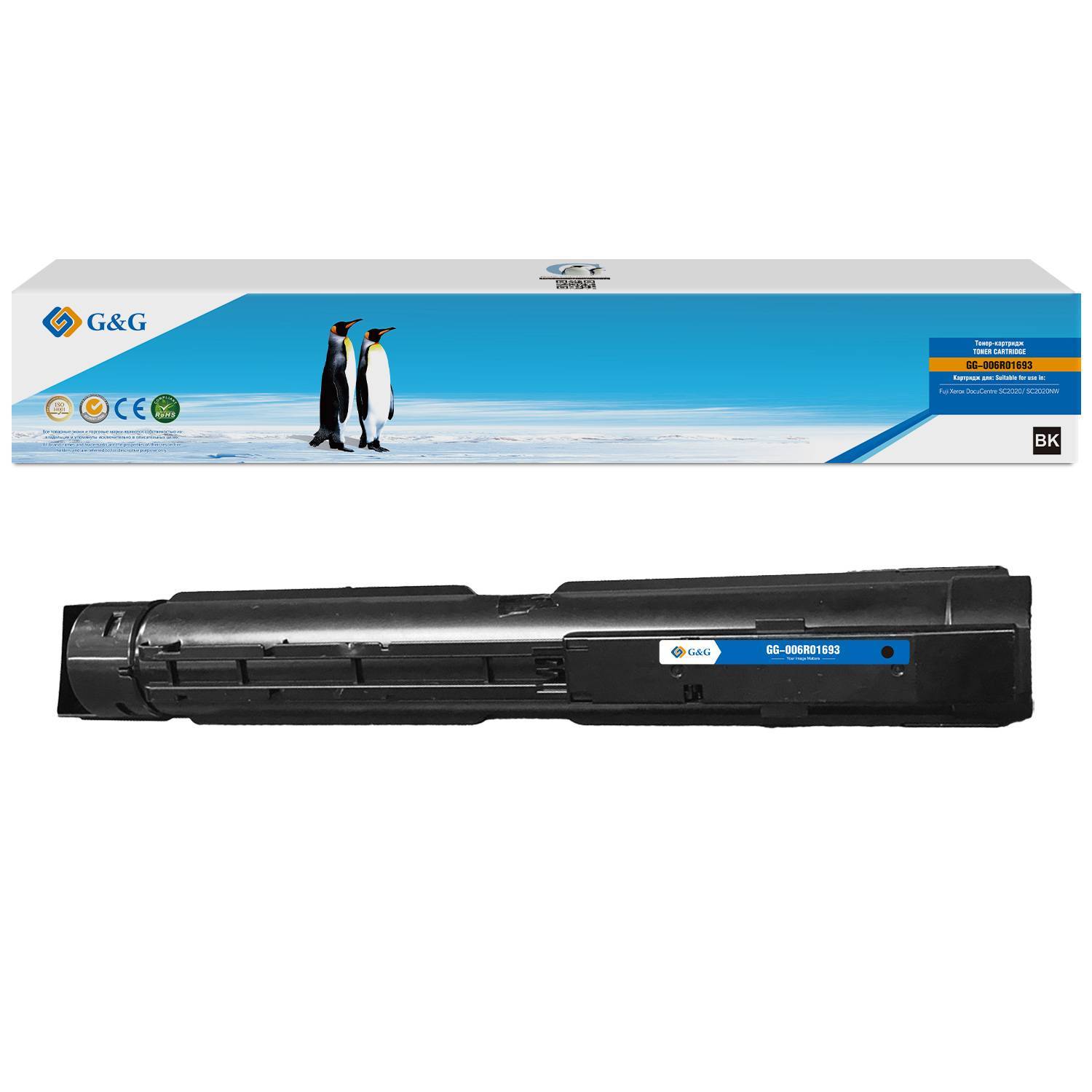 Принт-картридж Print cartridge G&G for Xerox DC SC2020 (9K стр.), black