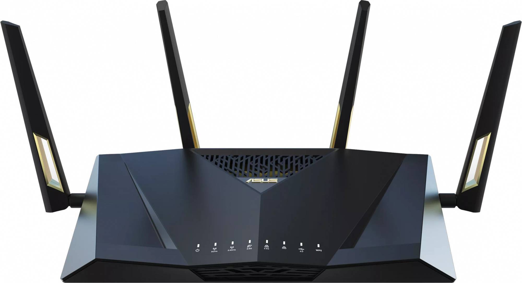 ASUS RT-AX88U PRO (90IG0820-MO3A00) Двухдиапазонный маршрутизатор AX6000, 2.4/5 ГГц, 5952 Мбит/с, LAN 5х1 Гбит/с