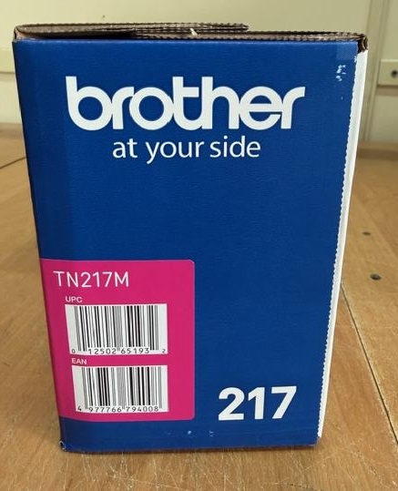 Картридж лазерный Brother TN217M пурпурный для  MFC-L3770CDW, DCP-L3550CDW, HL-L3230CDW 2300 стр.