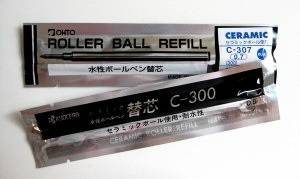 CS-307/C-307 Стержень Refiller CS-307/C-307 for KC-10A, KB-20WN with blue ink ball  diameter 0.7 mm