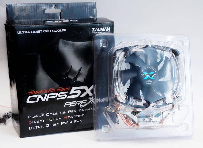 Кулер CPU ZALMAN CNPS5X PERFORMA (универсальный, 105W, 20-32dB, 1400-2800 rpm, 92мм, 4pin, медь+алюминий) RTL