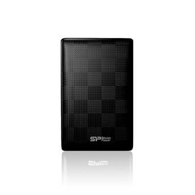 Silicon Power <SP010TBPHDD03S3K> Diamond D03 Black USB3.0 Portable 2.5" HDD  1Tb EXT (RTL)