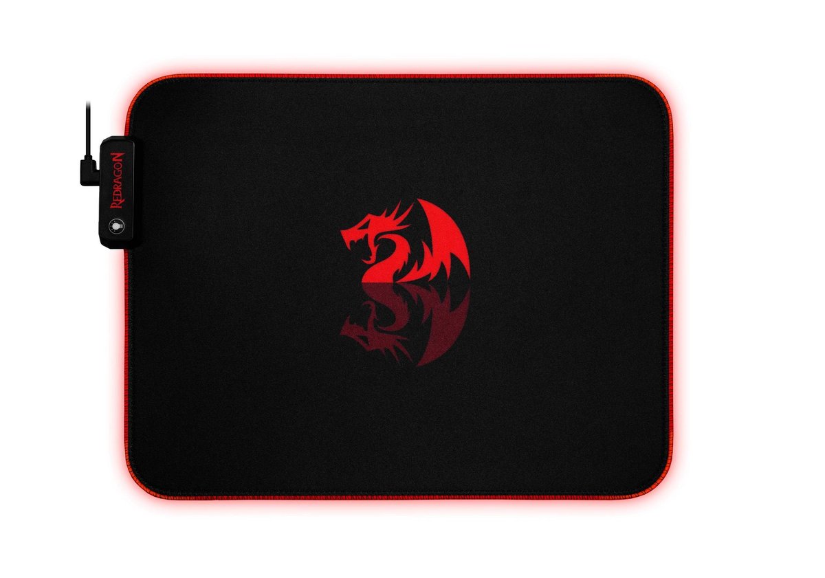 Redragon Игровой коврик Pluto Подсветка, 330x260x3 мм
