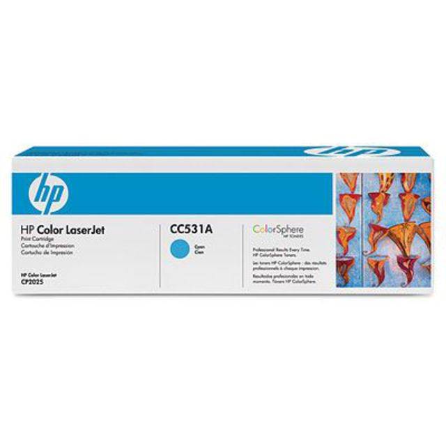 Картридж лазерный HP CC531A голубой для LJ CP2025/CM2320 2800 стр.