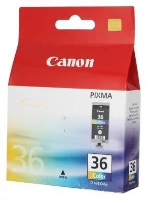 Картридж струйный CANON (CLI-36) PIXMA iP100, цветной, оригинальный, ресурс 250 стр.