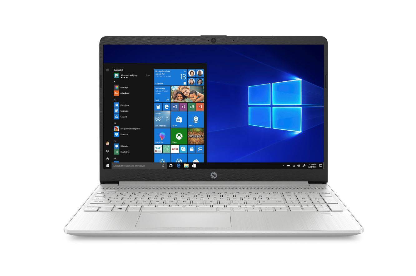 Ноутбук HP15 15s-fq1005ur 15.6" FHD, Intel Core i5-1035G1, 8Gb, 512Gb SSD, no ODD, Win10, серебристый
