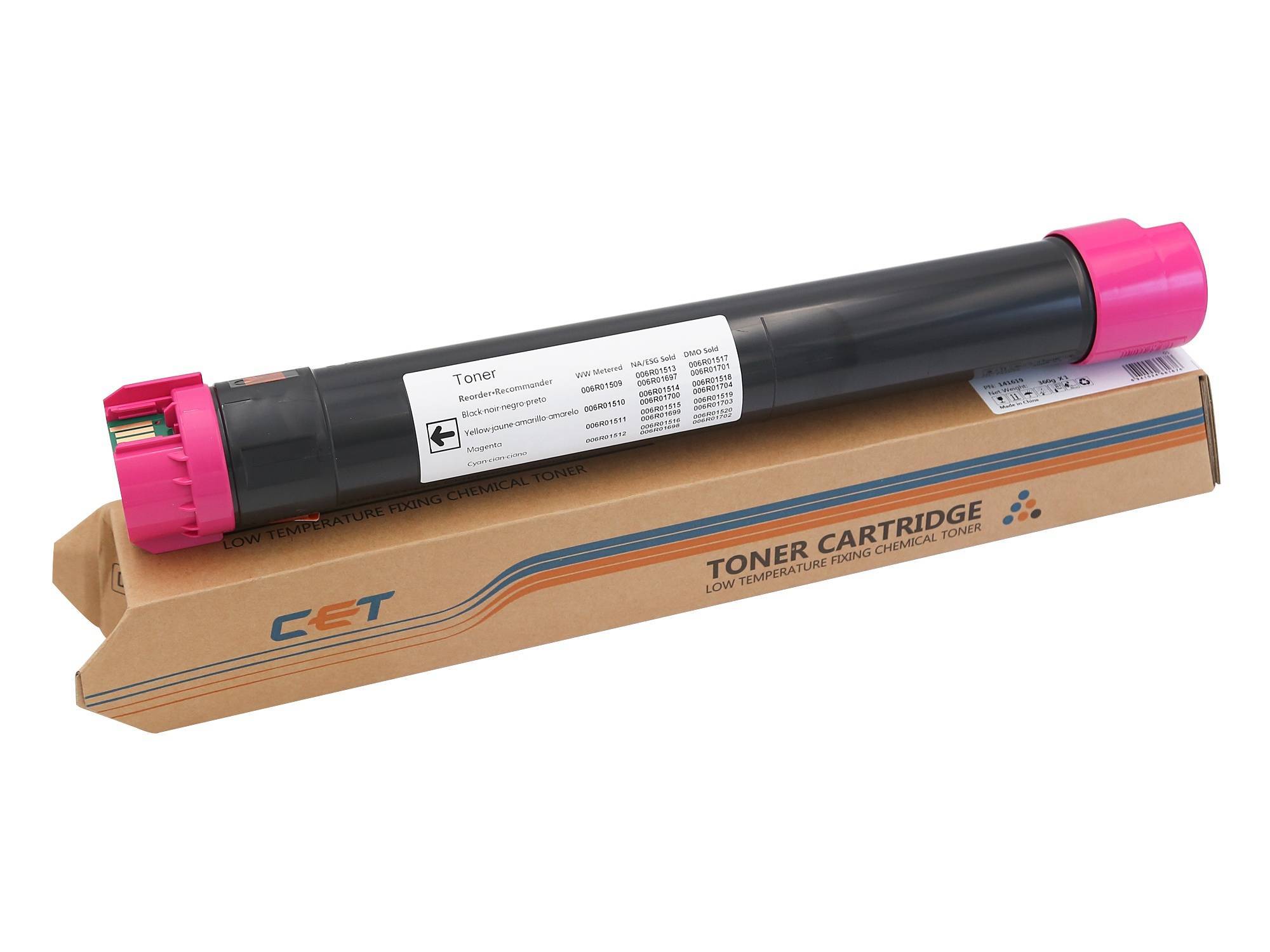 Тонер-картридж для XEROX AltaLink C8030/C8035/C8045 (CPT, CE08) Magenta (SA/E.EU) 351г, 15000 стр. (006R01703) CET