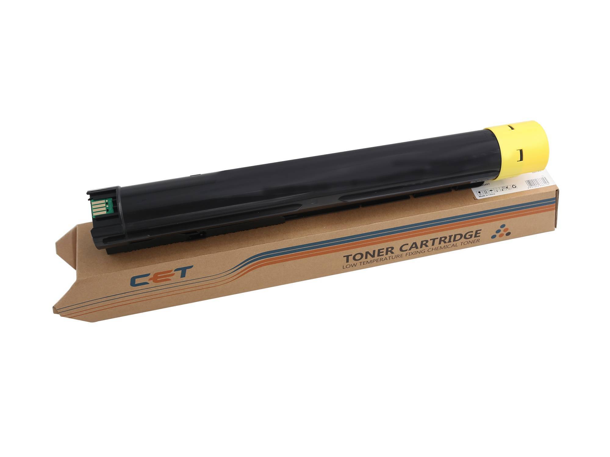 CET 141697 Тонер-картридж для XEROX VersaLink C7000 (CPT, CE08) Yellow, 185г  (106R03766/CT202763)  CET