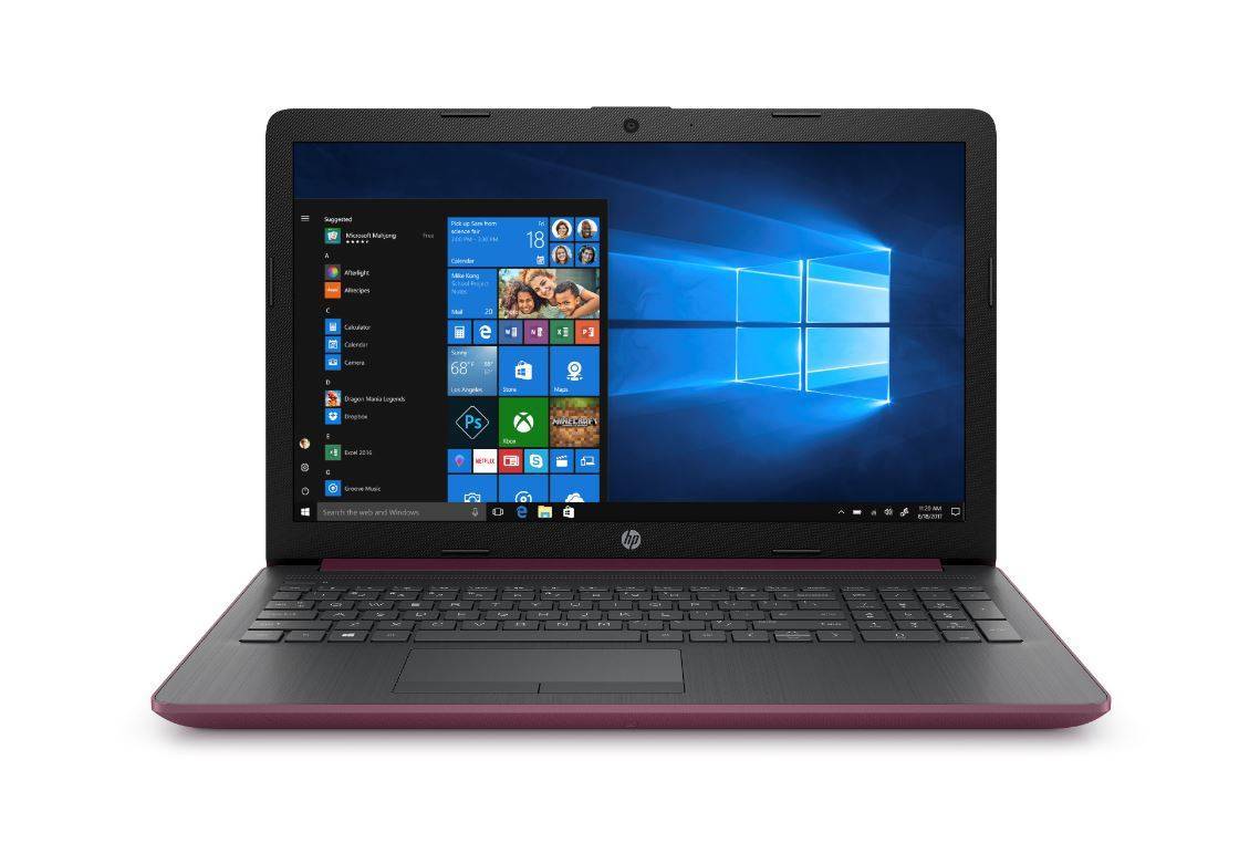 Ноутбук HP15 15-db1133ur 15.6" FHD, AMD Athlon-300U, 4Gb, 128Gb SSD, no ODD, Win10, розовый
