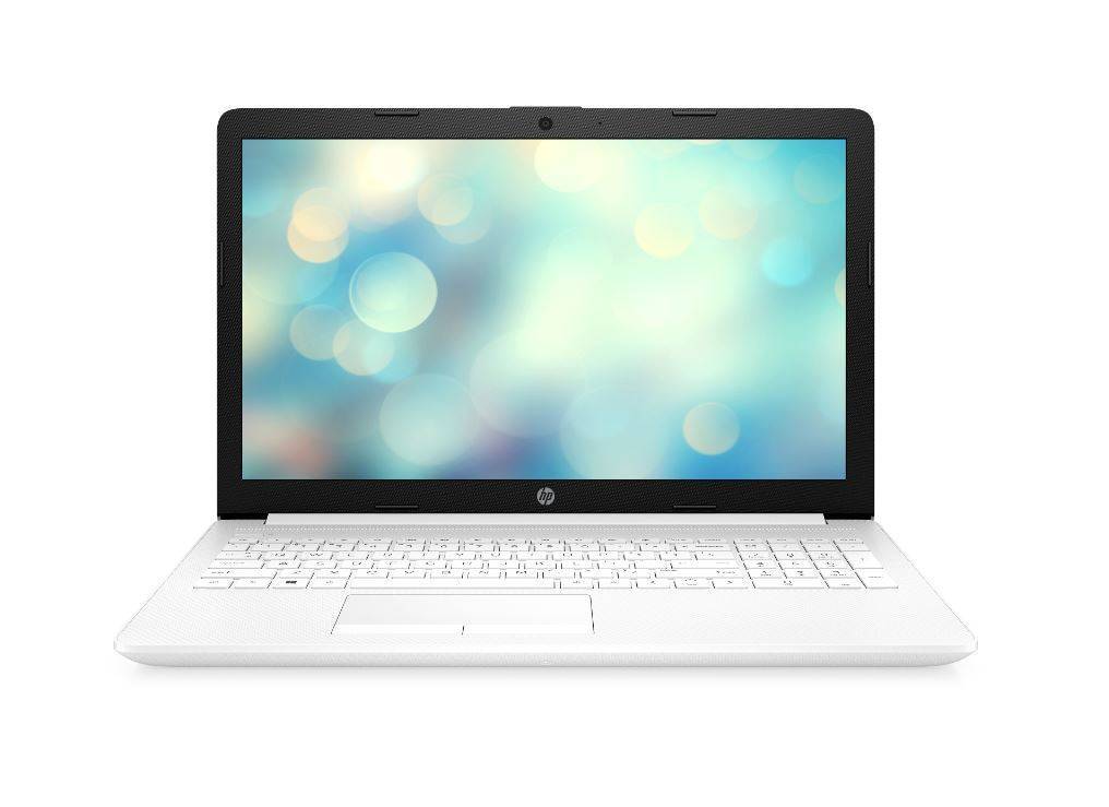 Ноутбук HP15 15-da0510ur 15,6" HD, Intel Pentium N5000, 4Gb, 128Gb SSD, no ODD, FreeDOS, белый