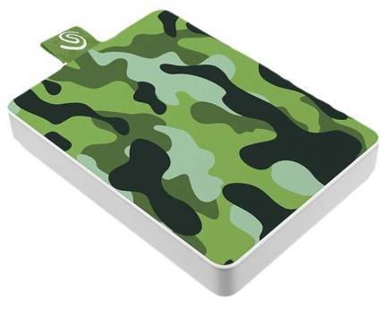 Твердотельный диск 500GB Seagate STJE500407 One Touch Special Edition, 2,5", USB 3.0, Camo Green