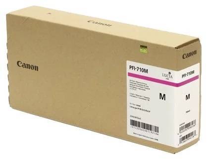 К-ж Canon PFI-710 M Magenta для Canon image PROGRAF iPF TX-2000l красный, арт. 2356C001, оригинал