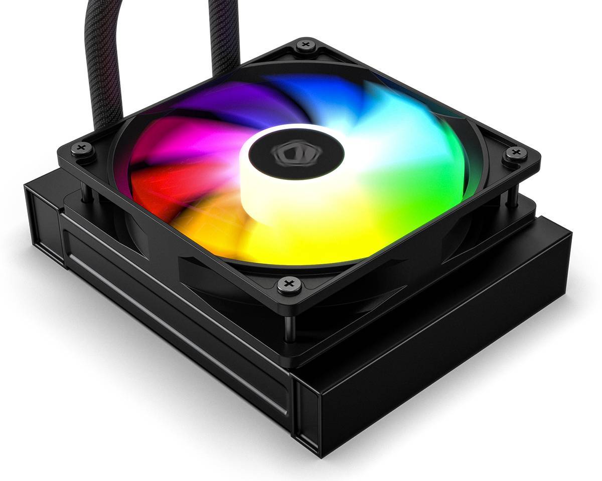Комплект водяного охлаждения ID-Cooling FX120 ARGB Black (Intel LGA2066/2011/1700/1200/115X AMD AM5/AM4 ARGB) Ret