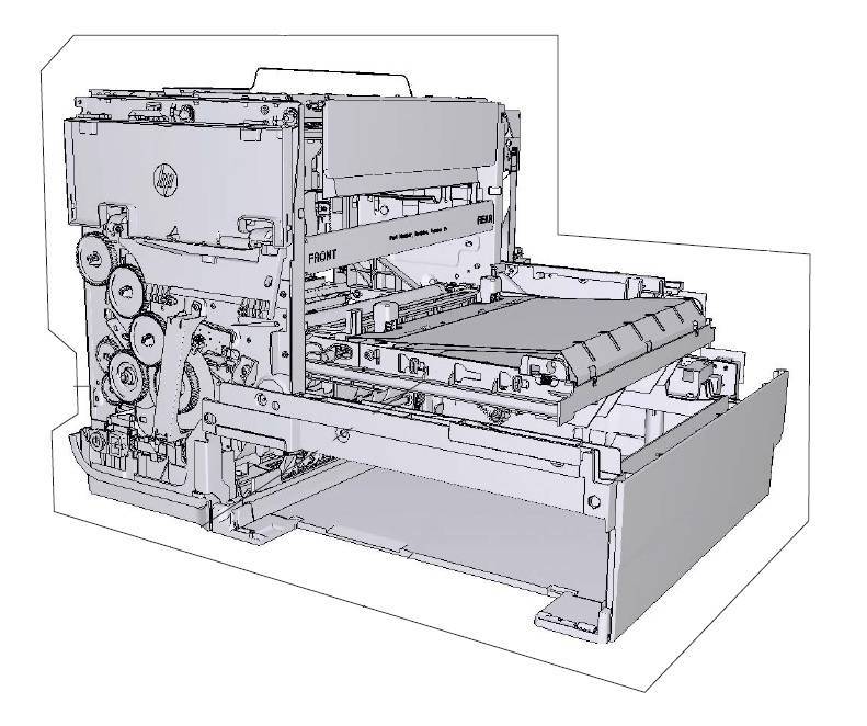 Single function print mechanism assembly EXCHANGE (Original)
