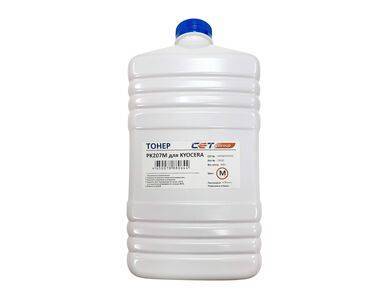 Тонер для KYOCERA ECOSYS M8124cidn/8130cidn Magenta, PK207, 500г/бут, (унив.) (TK-8115M/TK-5195M/TK-5205M/TK-5215M) CET