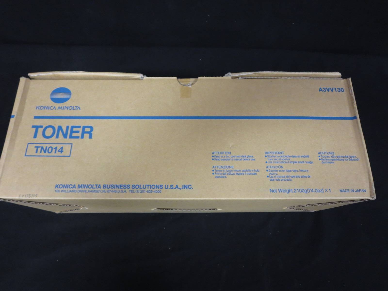 Тонер Konica-Minolta bizhub PRESS 1052/1250 TN-014 105K A3VV150