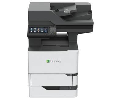 МФУ Lexmark MX722ade (25B0068) монохромное лазерное А4, печать 66 стр./мин, 1200 x 1200 dpi, цвет.сканер 72/72 (цвет/моно) стр./мин., 600 x 600 dpi, DADF на 200л. (CCD), 1.2 GHz, 2048MБ, копир, факс, дуплекс, лоток 650 л. (макс 3300 л.), USB/LAN, PCL 5e/6/PS, цветной тач 17.8 см, до 350000 стр./мес. Вес и размер в упаковке (ВхШхГ): 58.6 кг (1020 x 700 x 735 мм)