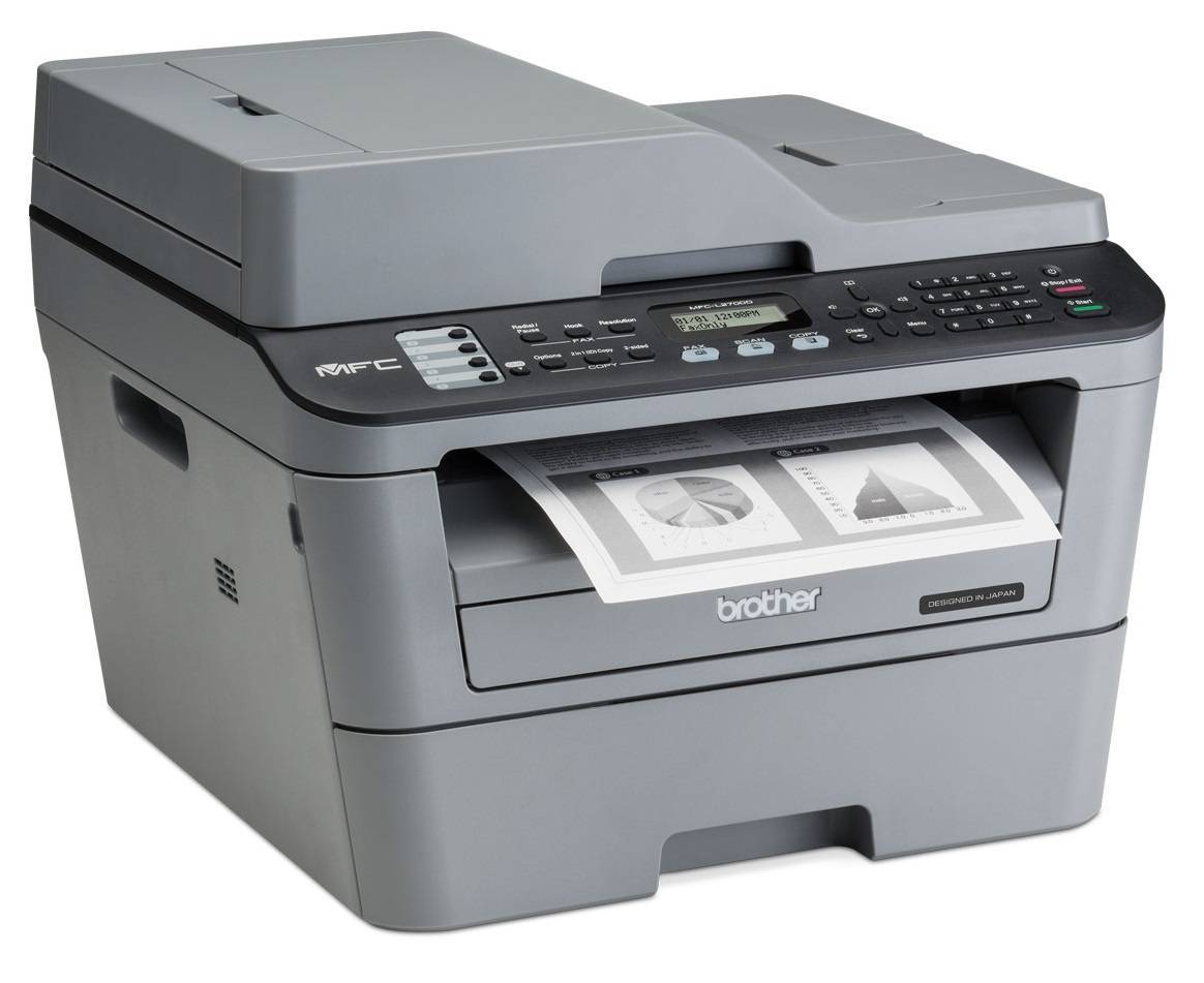 Многофункциональное устройство Brother MFC-L2700DNR A4, 24 стр/мин, факс, GDI, дуплекс