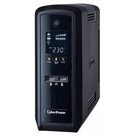 ИБП CyberPower CP1500EPFCLCD, Line-Interactive, 1500VA/900W, 6 Schuko розеток, USB, RJ11/RJ45, LCD дисплей, Black, 0.17х0.25х0.2м., 12.9кг. CP1500EPFCLCD