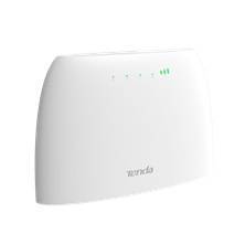 Tenda 4G03 Wi-Fi Роутер N300, 2,4 ГГц до 300 Мбит/с, LTE/3G/4G до 150 Мбит/с, SIM-слот, 4 внутренние антенны