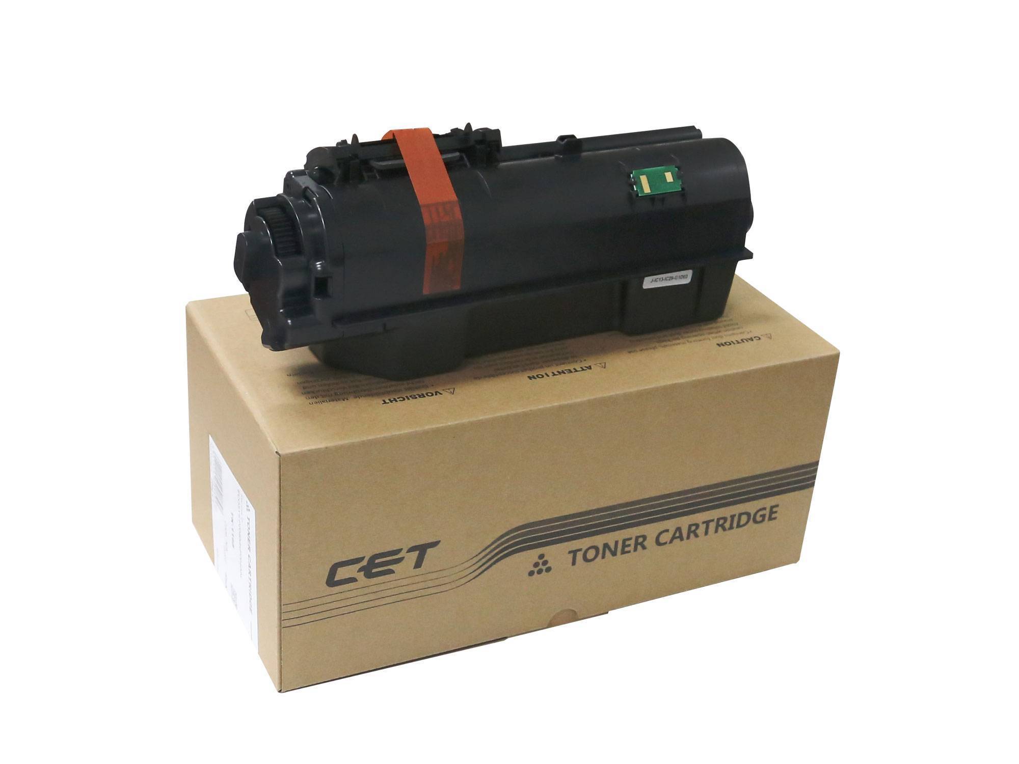 Тонер-картридж для KYOCERA ECOSYS P2040dn/P2040dw (PK9/PK11) 280г, 7200 стр. (TK-1160) CET