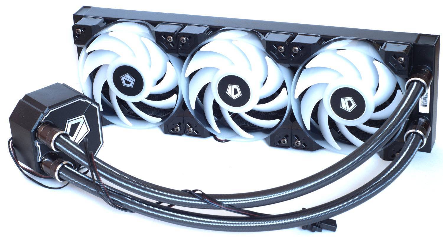 Комплект водяного охлаждения ID-Cooling DASHFLOW_360 (универсальный, 400W, 16.3-31.5 dB, 900-2000 rpm, 3x120мм, (3+4) pi