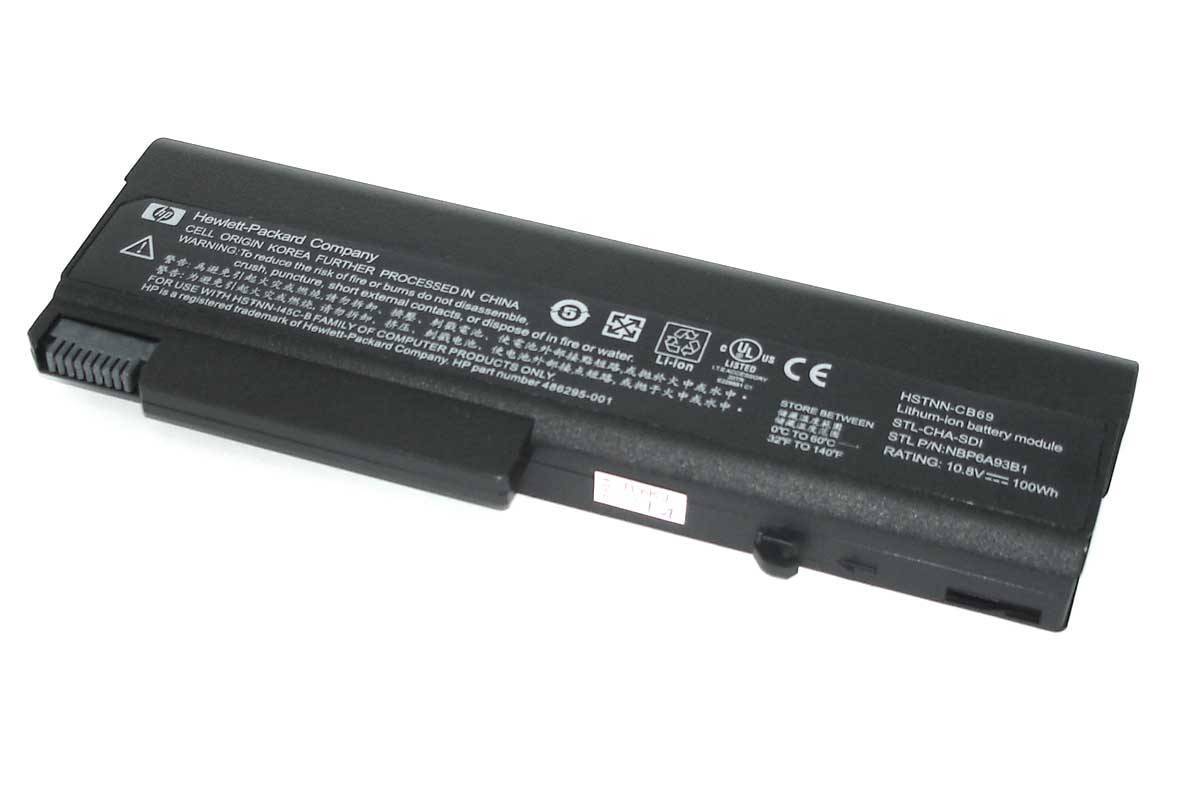 Батарея для HP 6440b/6450b/6530b/6540b/6545b/6550b/6700b/6930p/8440p (583256-001/HSTNN-CB69/AT908AA/TD09) 93-100Wh 9cell