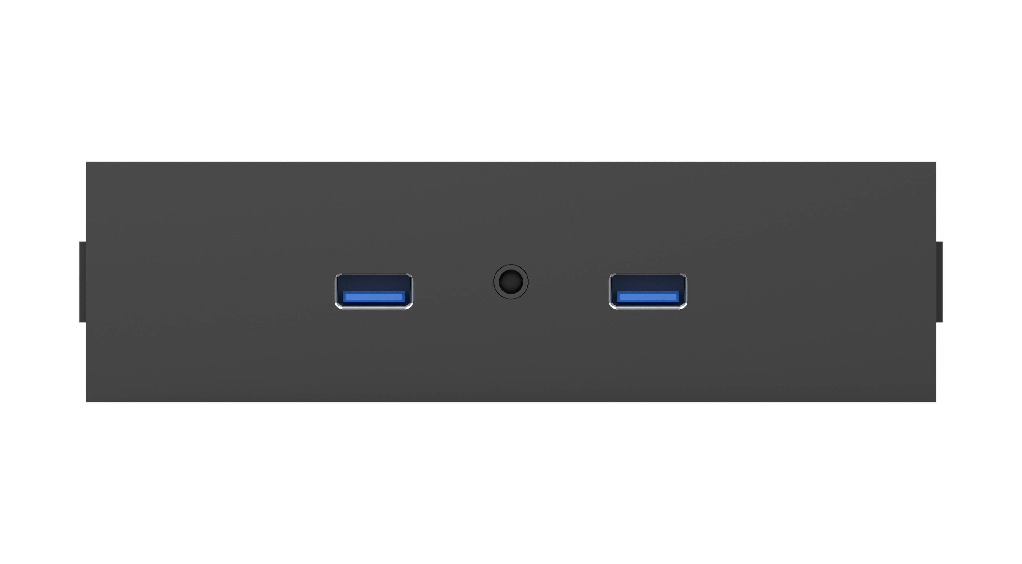 1005744 Планка 5.25 (2*USB3.0)+combo AUDIO