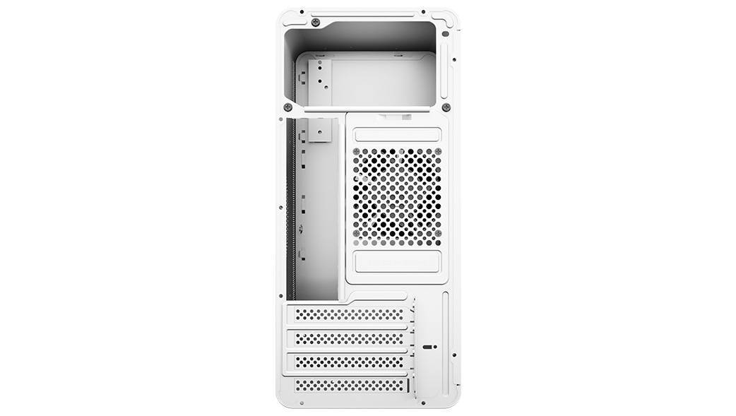 Корпус AeroCool CS-110-S-WT-v1 White Mini Tower (Micro ATX/mini-ITX, без БП, SGCC, Steel, 1x80mm) (4711099476831)