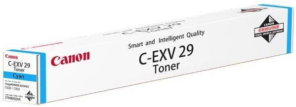 Тонер Canon C-EXV29C для IRC5030/5035/5045/5051, голубой, 27000 стр.