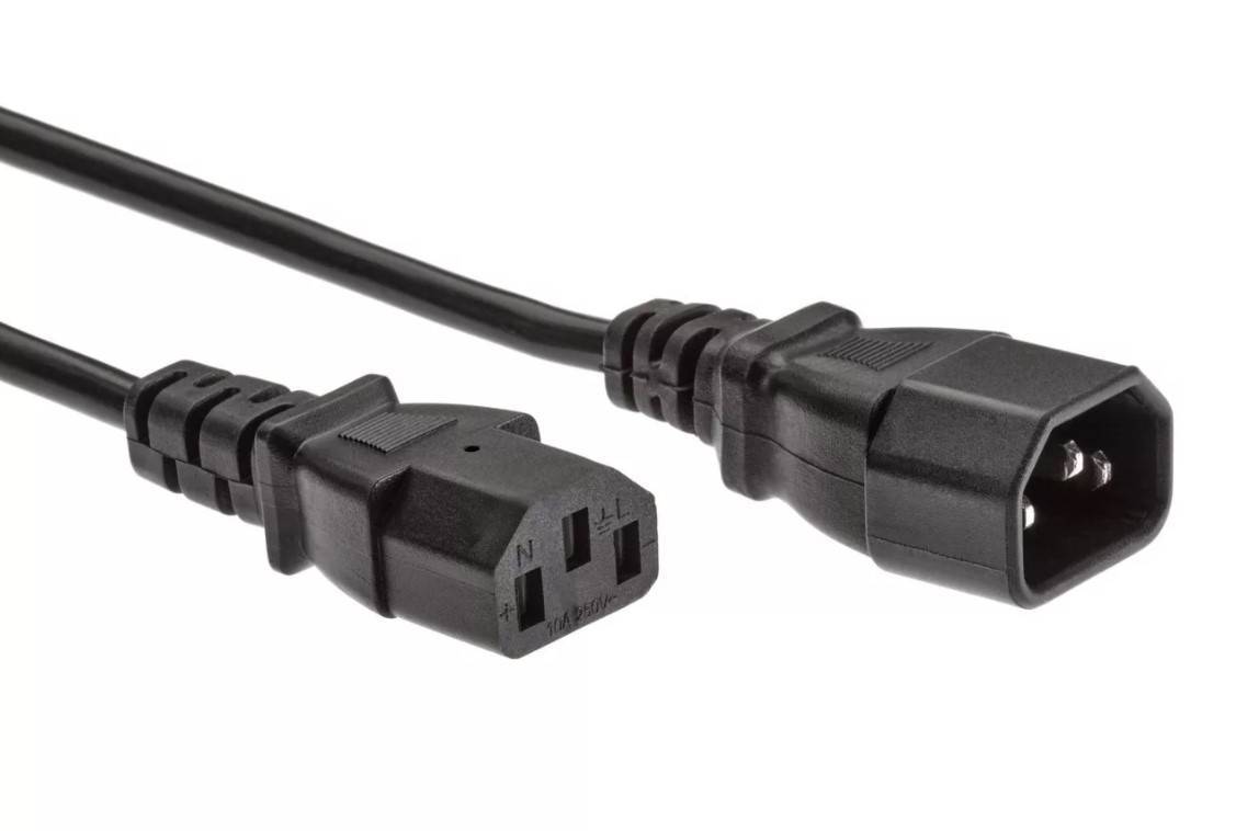 Кабель монитор - компьютер (UPS -> устройство) 220V 3м
