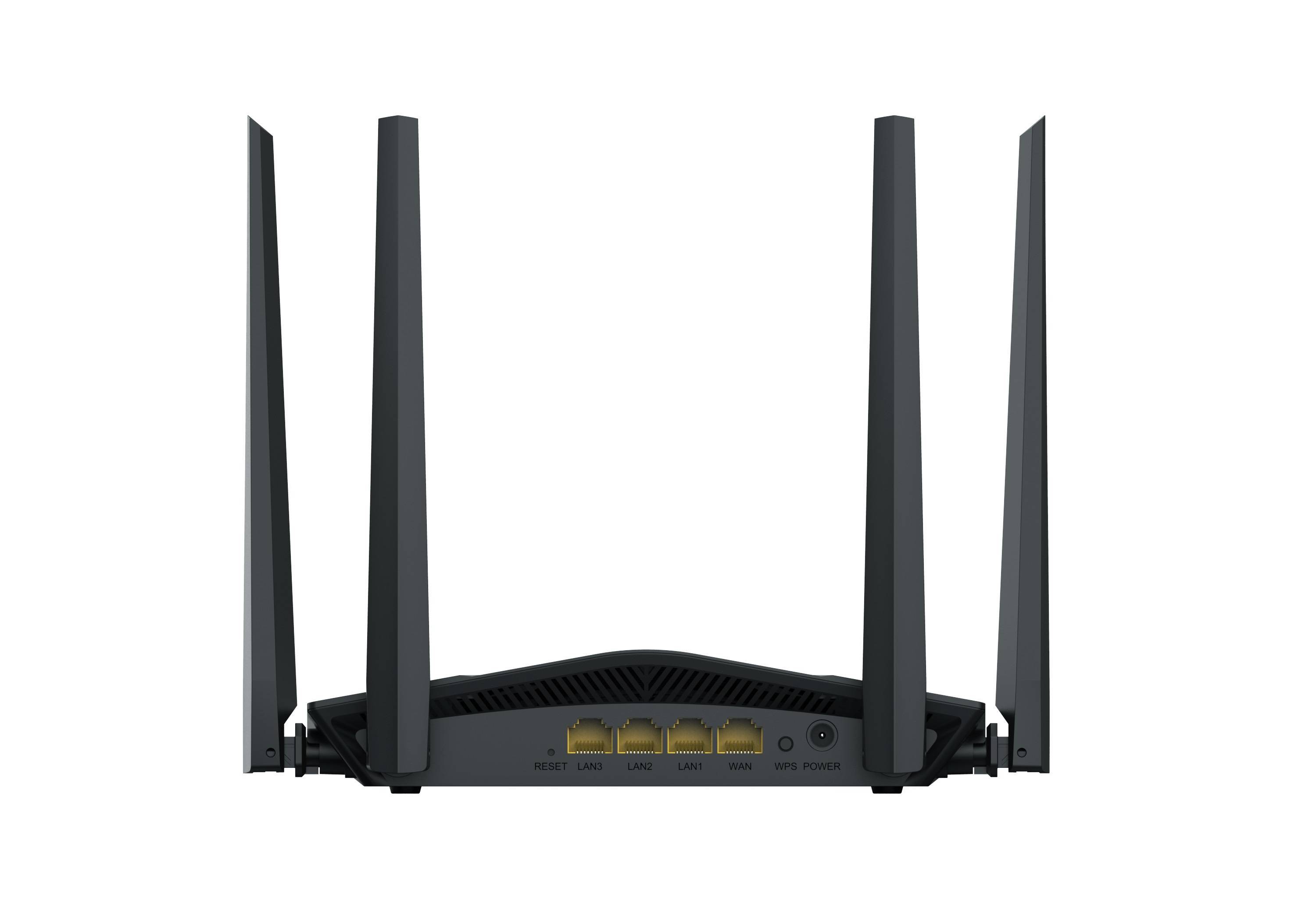 Netis NX10 Двухдиапазонный гигабитный роутер Wi-Fi 6 AX1500, 2,4-5ГГц / 300-1201 Мбит/с, LAN 3x1 Гбит/с, WAN 1x1 Гбит/с