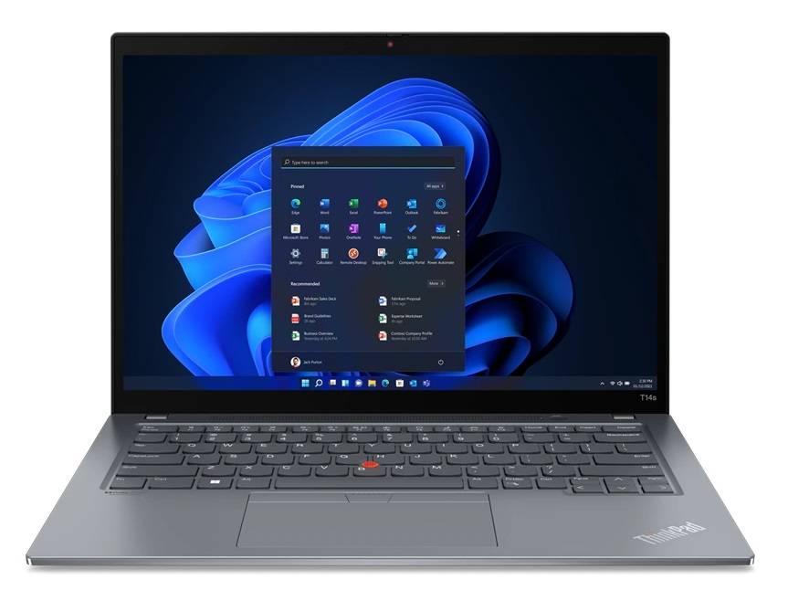 Ноутбук Lenovo ThinkPad T14s G3  14" WUXGA, Intel Core i5-1240P, 16Gb, 512Gb SSD, no ODD, Intel Iris Xe  Graphics