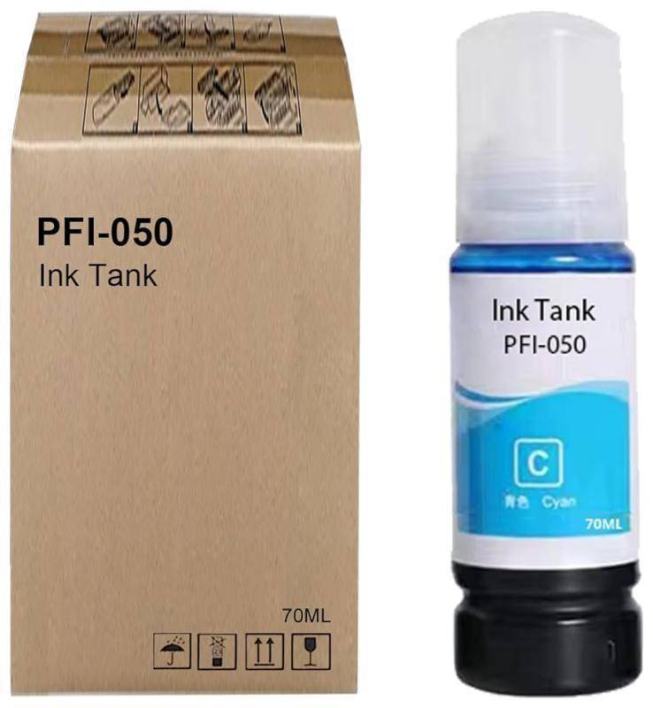 Картридж струйный Canon PFI-050C 5699C001 голубой для Canon imagePROGRAF TC-20M