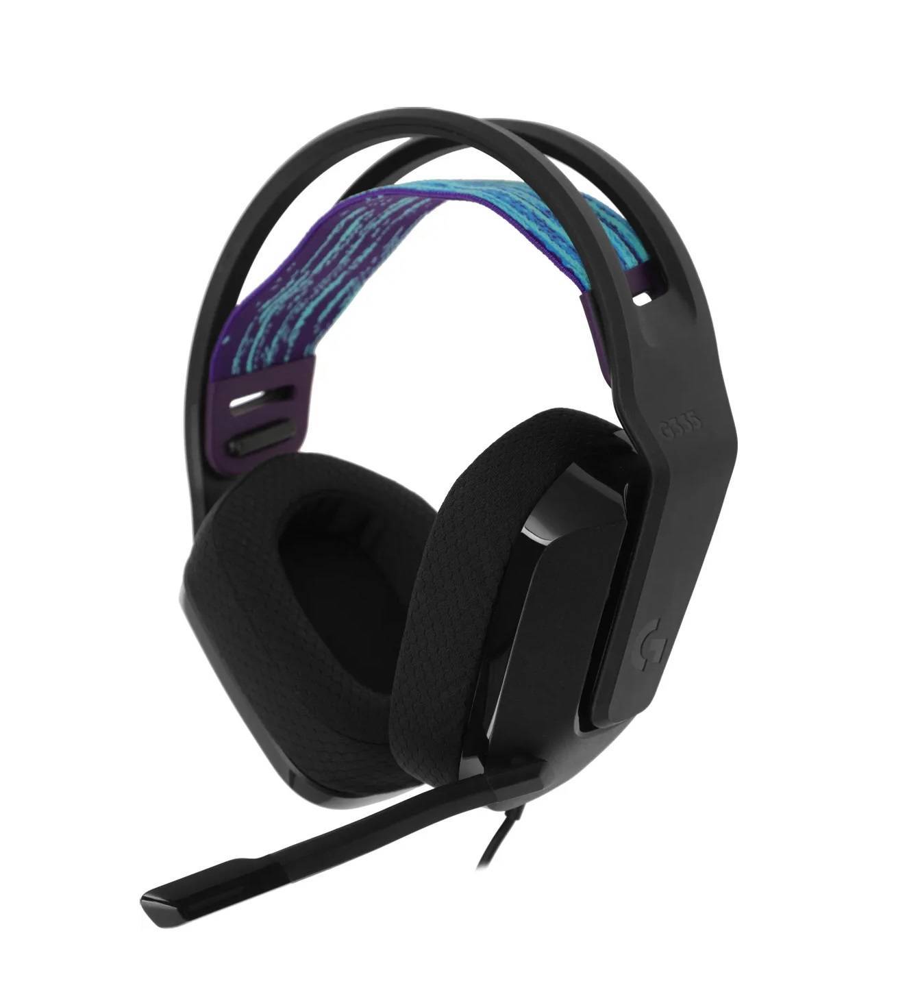 Гарнитура Logitech 981-000978, G335, игровая, 3.5мм, шумоподавление