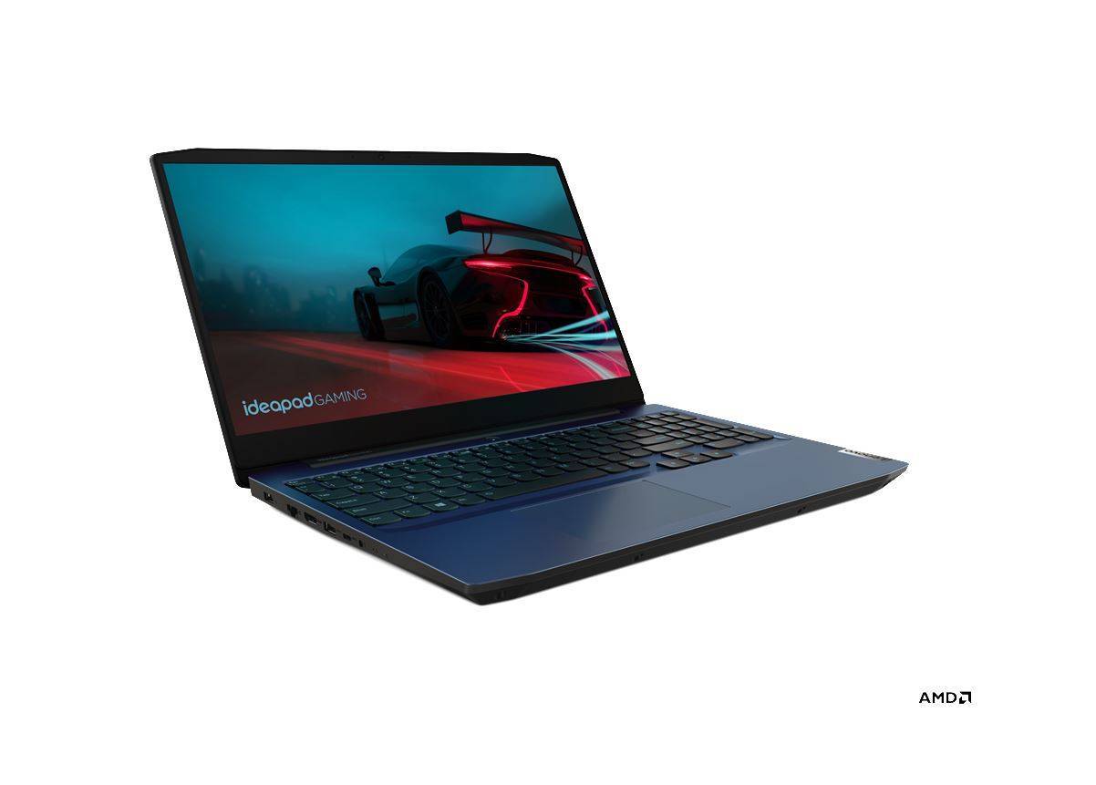 Ноутбук Lenovo Gaming3 15ARH05 15.6" FHD, AMD R5-4600H, 16Gb, 512Gb SSD, NVidia GTX1650 4Gb, no OS, черный (82EY009LRK)
