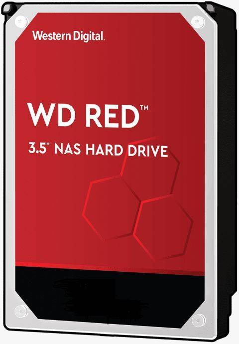 Жесткий диск NAS 8 TB WD WD80EFAX Red Plus 3.5", SATA3, 6Gb/s, 5400 RPM, 256Mb