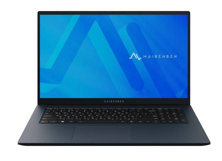 Ноутбук Maibenben M17A-i322UM 17.3" FHD IPS, Intel Core i3-1220P, 16Gb, 512Gb SSD, Linux, синий (мышка + коврик)