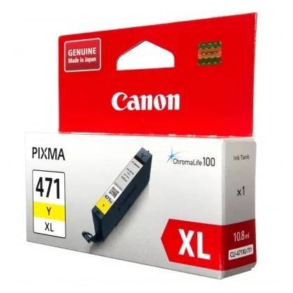 Картридж Canon CLI-471XLY 0349C001 для PIXMA MG5740/MG6840/MG7740, yellow