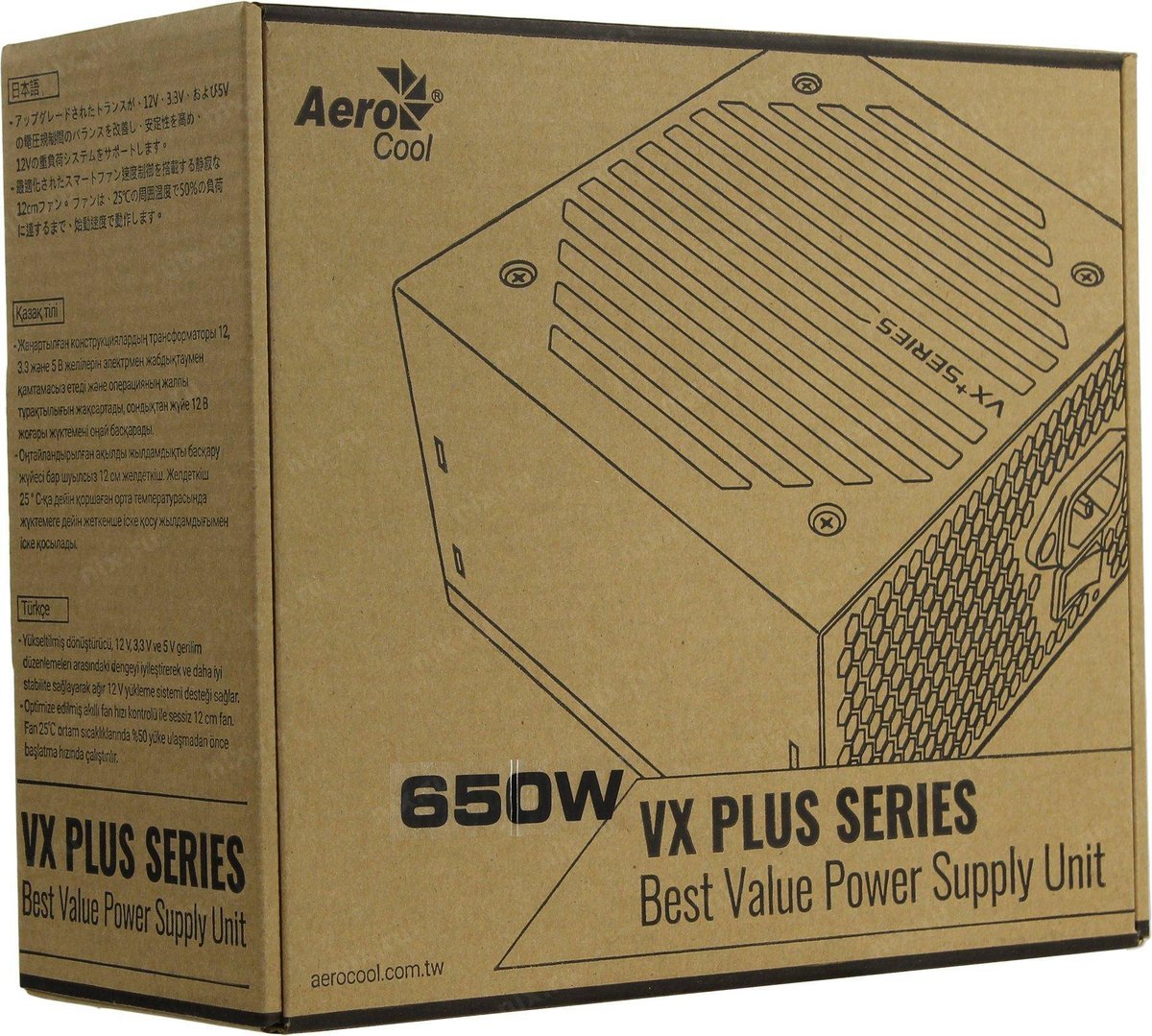 Блок питания 650W AeroCool VX-650 PLUS