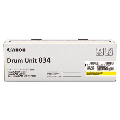 Барабан CANON 034 Y желтый, 34 000 страниц