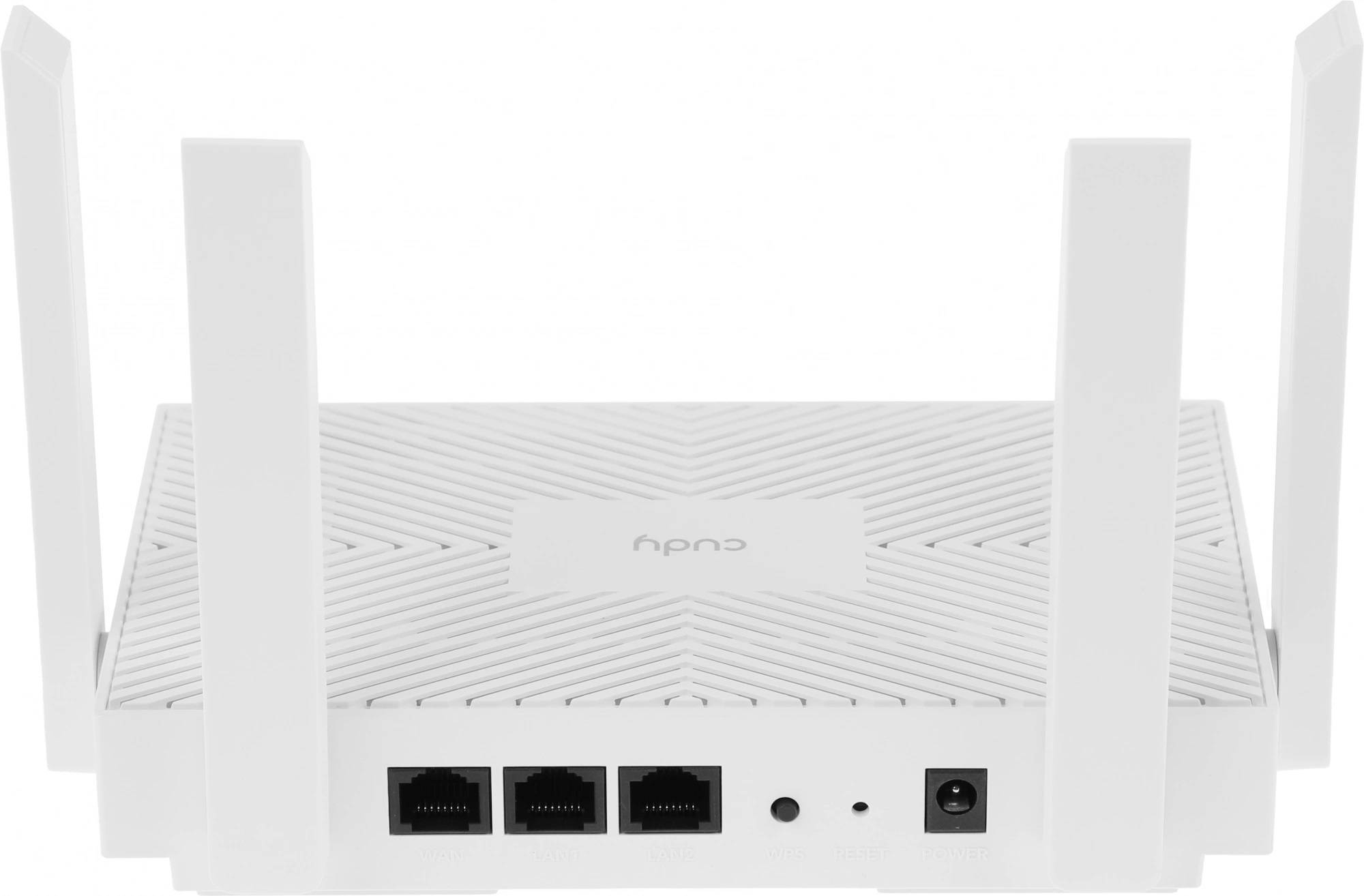 Cudy WR1300E Wi-Fi роутер АС1200, 2,4/5 ГГц, до 1167 Мбит/с, 3x1 Гбит/с, MU-MIMO, 4 антенны, белый