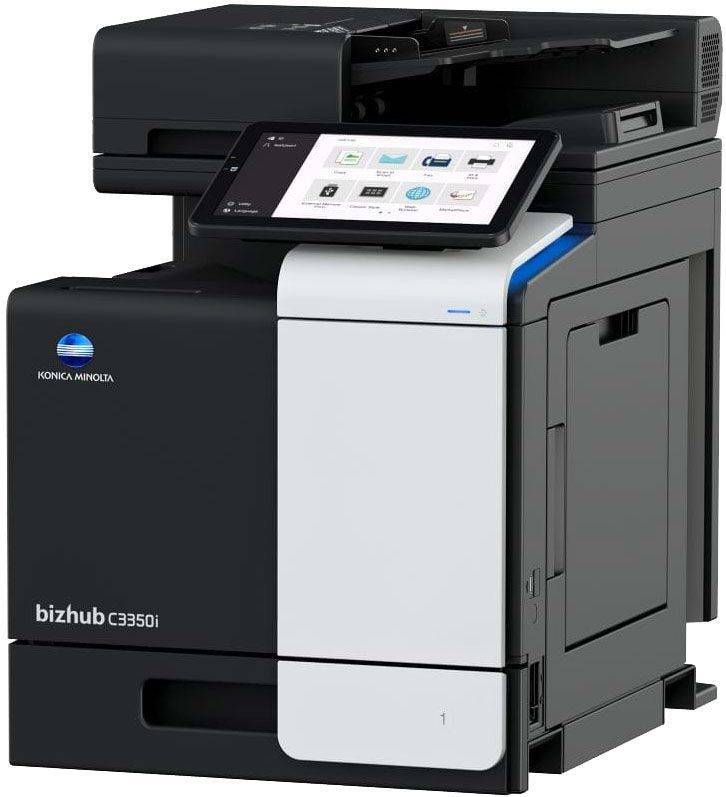 МФУ Konica-Minolta bizhub С3350i цветной А4, 33стр./мин, лоток 500л., DADF,  дуплекс, сеть, до 96000 стр., 5Гб